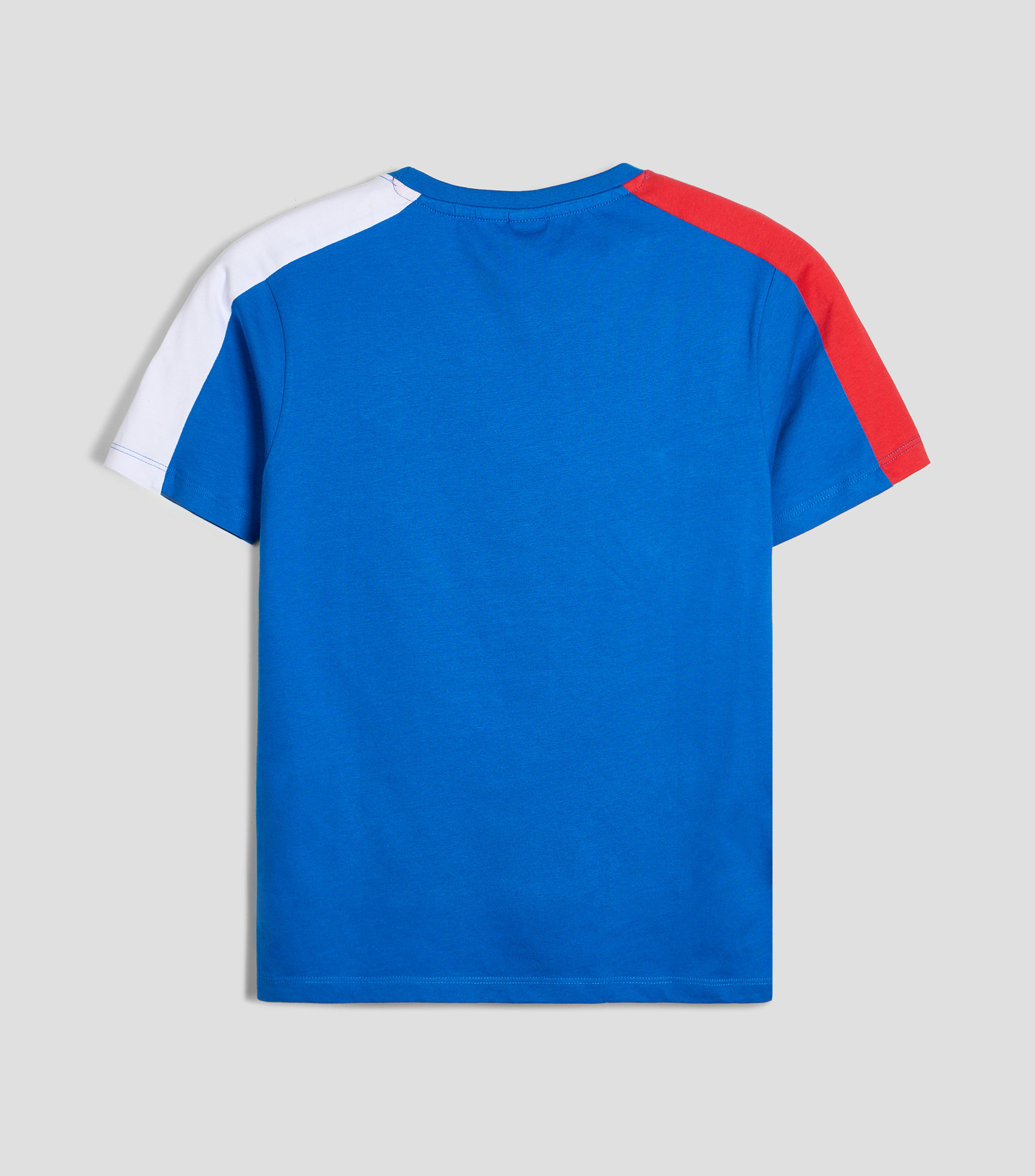 Playera cuello redondo manga corta lisa Niño